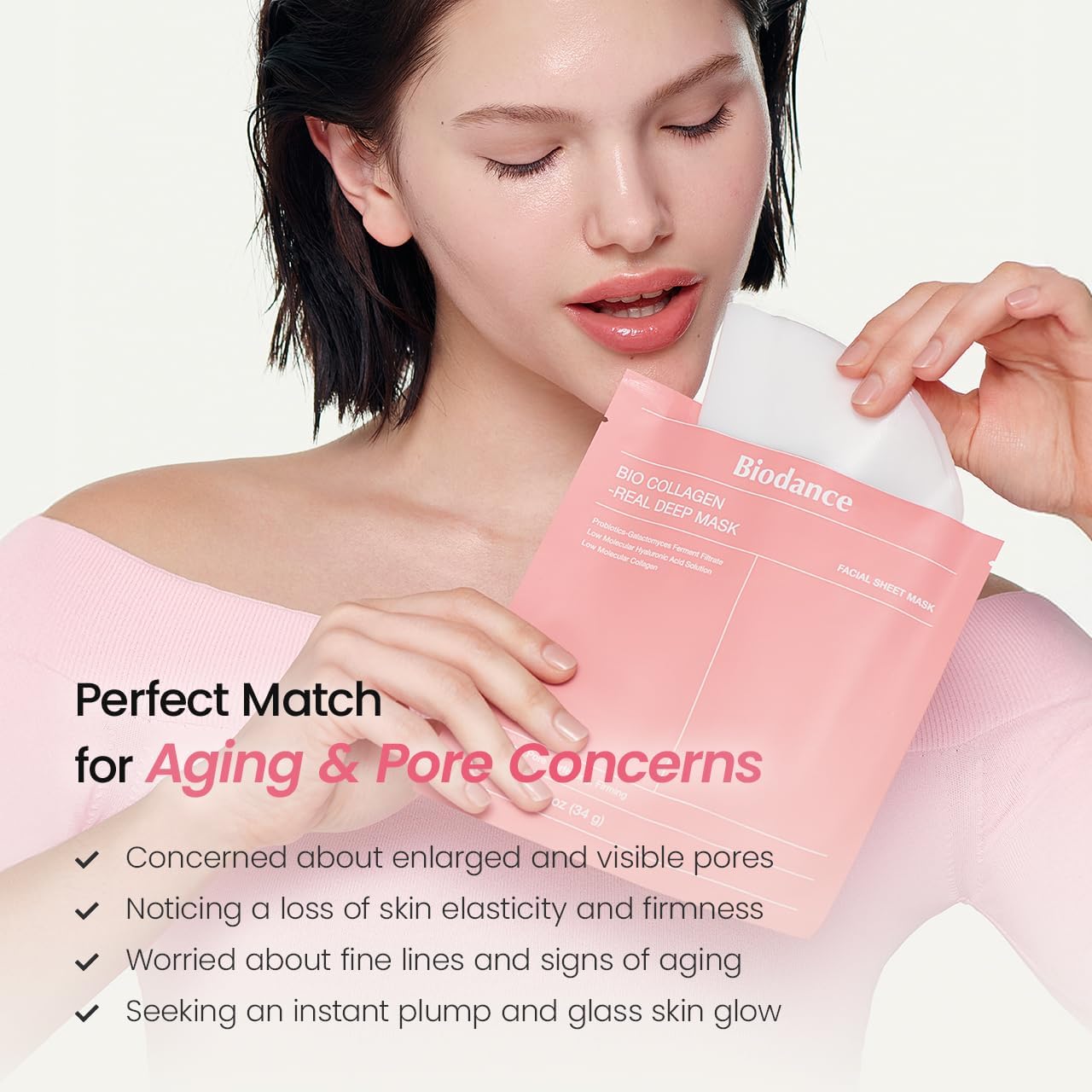 Biodance Collagen Face Mask Pink